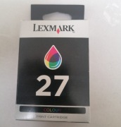 Tusz lexmark 27 3 kolory Oryginalny 
