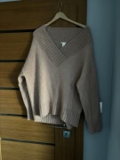 sweter h&m moher wełna