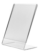 Stojak info. z plexi, cenówka - f. A6 (kpl 10szt.)