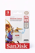 SanDisk Nintendo microSD 64GB | NOWA | ORYGINAŁ | Natychmiastowa Wysyłka