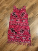 Letnia plażowa sukienka Beachwear z Tajlandii S ze sztucznego jedwabiu