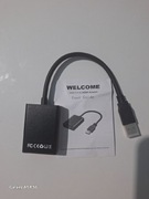 Adapter,konwerter usb przejściówka 