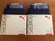 Bokserki Puma Męskie Bawełniane Dwa 2-paki roz. S