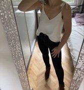 Bluzka na ramiączkach z kokardą