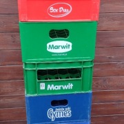 skrzynka transporter do butelek 