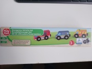 ZESTAW DREWNIANE POJAZDY RATUNKOWE Playtive 2+