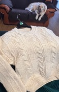 Sweter z wełny owczej z Podhala 