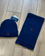 Świąteczny zestaw czapka Ra + szalik unisex rozmiar uniwersalny