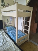 Łóżko piętrowe dziecięce 140x70 Lukdom