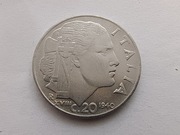 Włochy 20 Centesimi 1940 ( niemagnetyczne ).