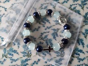 Różaniec na rękę bransoletka 