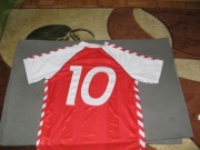 Hummel Oldschool Legendarna duńska koszulka z nr 10 Dania