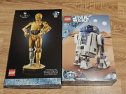 Lego Star Wars 75398 C-3PO i 75379 R2-D2 nowe otwarte pudełka bez Malaka