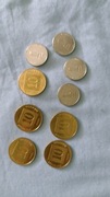 Monety izraelskie agorot ,szekel