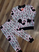 NOWE Spodnie dresowe + Bluza dresowa, 100% bawełna,  roz.98/104/122