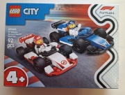 LEGO City 60464 F1 Bolidy Williams Racing i Haas F1