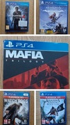 Gry PlayStation 4 PS4 Mafia Assassin Horizon Uncharted  Watch Dogs 