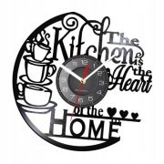 ZEGAR Ścienny Wykonany z Płyty Winylowej NOWOCZESNY, NOWY