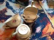 Zestaw do zestawu filiżanki Tułowice PRL