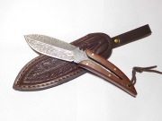 NÓŻ 20cm unikat biwak las kuchnia działka pochwa wzór sztylet finka szefa 