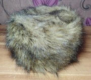 CZAPKA DAMSKA ZIMOWA SZTUCZNE FUTERKO TOCZEK 