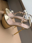 Złote szpilki do PoleDance i nie tylko. rozm 39