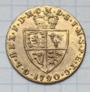 #1692 Wielka Brytania liczman 1790 piękny! 