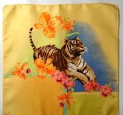 ESCADA apaszka GAWROSZKA vintage czysty jedwab 100%