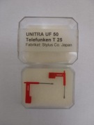 2x Igła gramofonowa Unitra UF-50 / Telefunken T25 – wysyłka gratis