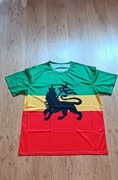 T-shirt Jamaica-unisex, reggae, rasta, rastafari, Jah. Rozmiar XL/L. Nowy