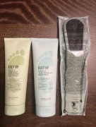 Zestaw Feet up everyday antyperspirant, krem nawilżający + tarka