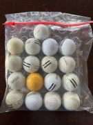 piłki golfowe - komplet 17 szt