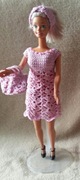 Sukienka dla lalki barbie 