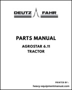 Katalog części Deutz Fahr Agro Star 6.11