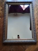 Duże lustro w starej ramie XIX wiek.