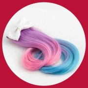 AVON DOPINANY SZTUCZNY KUCYK. SPINKA KOLOROWE SZTUCZNE WŁOSY .Nowe.