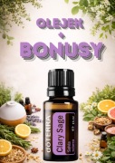 doTERRA olejek eteryczny  Clary Sage 15 ml – NOWY + BONUSY