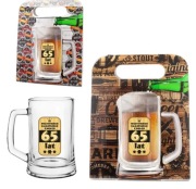 Kufel na emeryturę pamiątka na 65 urodziny