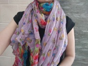 Chusta apaszka wiosenna 