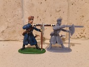 Żołnierzyki PRL figurki polska piechota łanowa 17 wiek źywica