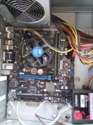 zestaw i5 4460 + płyta MSI H97M, RAM i SSD, zasilacz