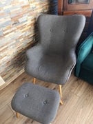 Fotel z podnóżkiem SKALBORG