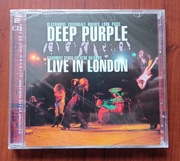 Deep Purple Live in London ! 2 cd nowe folia