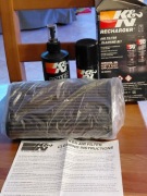 Filtr powietrza K&N Honda CB 600 + zestaw  do serwisowania