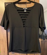 Bluzka czarna h&m r. L