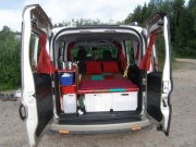 Zabudowa mini kampera Fiat Doblo kamper camper