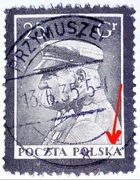 PRZYMUSZEWO. Znaczek Fi 275II B1. Kasowany.