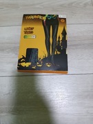 Rajstopy z rysunkiem nóg szkieleta