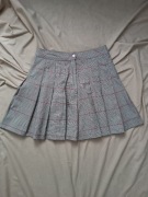 Krótka Spódniczka H&M Mini Spódniczka W kratkę 