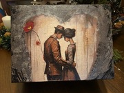 Szkatułka drewniana vintage 